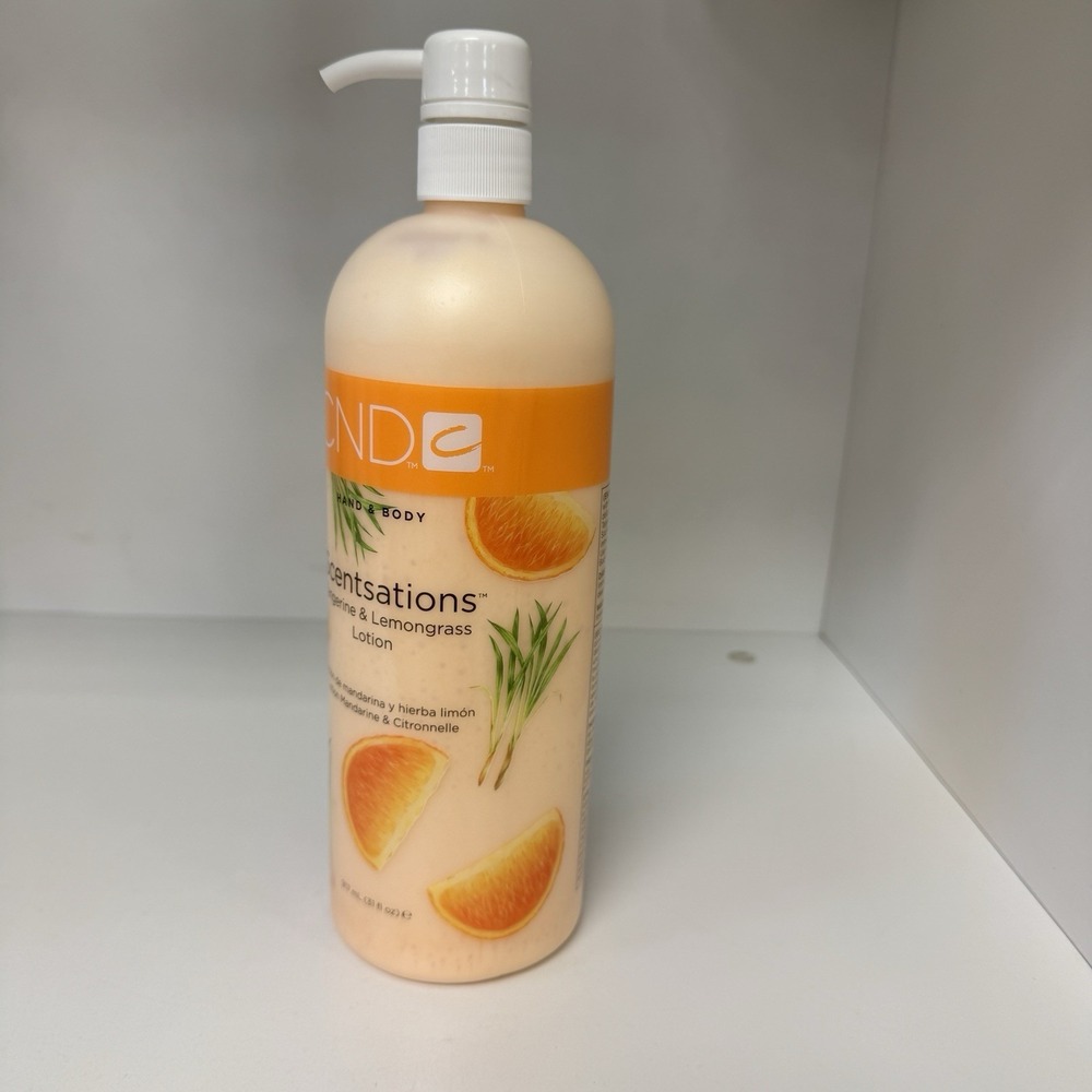 CND Creative Scentsations Tangerine Lemongrass Hand & Body Lotion 31oz/917ml